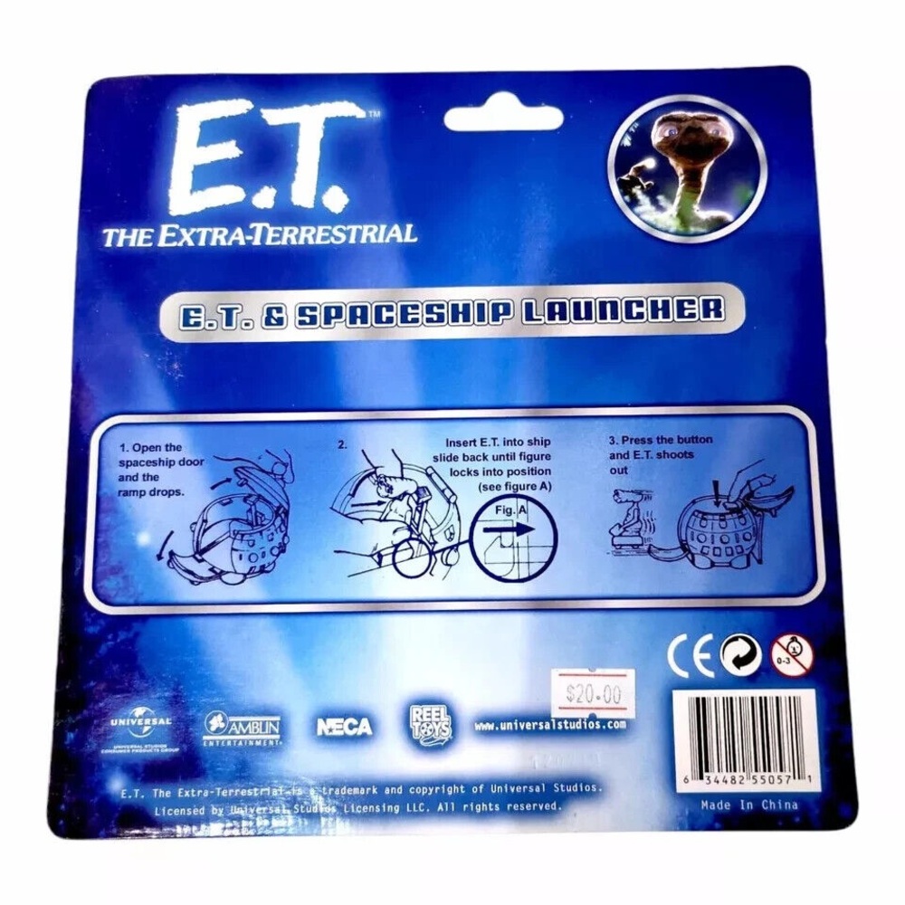 E.T. The Extra-Terrestrial & Spaceship Launcher - Picture 7 of 8
